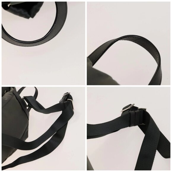 PRADA Backpack Nylon Gray Silver Auth yk19217 - Picture 16 of 16